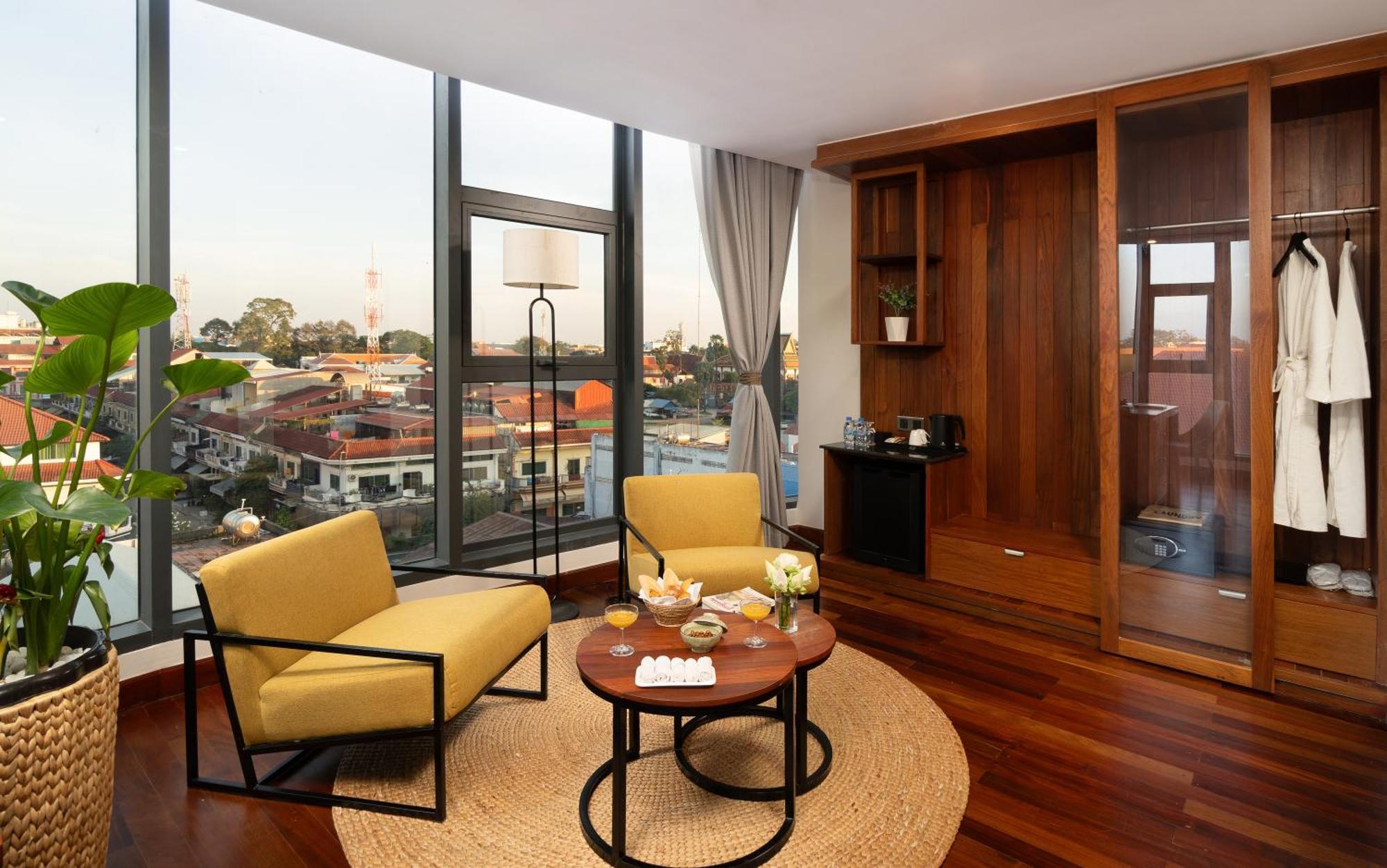 Koulen Central Hotel Siem Reap Exterior photo